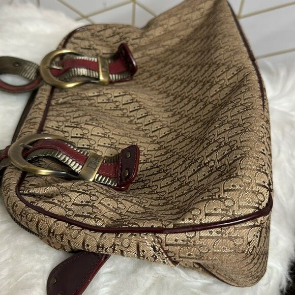 💯Authentic Christian Dior Satchel Monogram Handbag🍀 - Picture 16 of 16